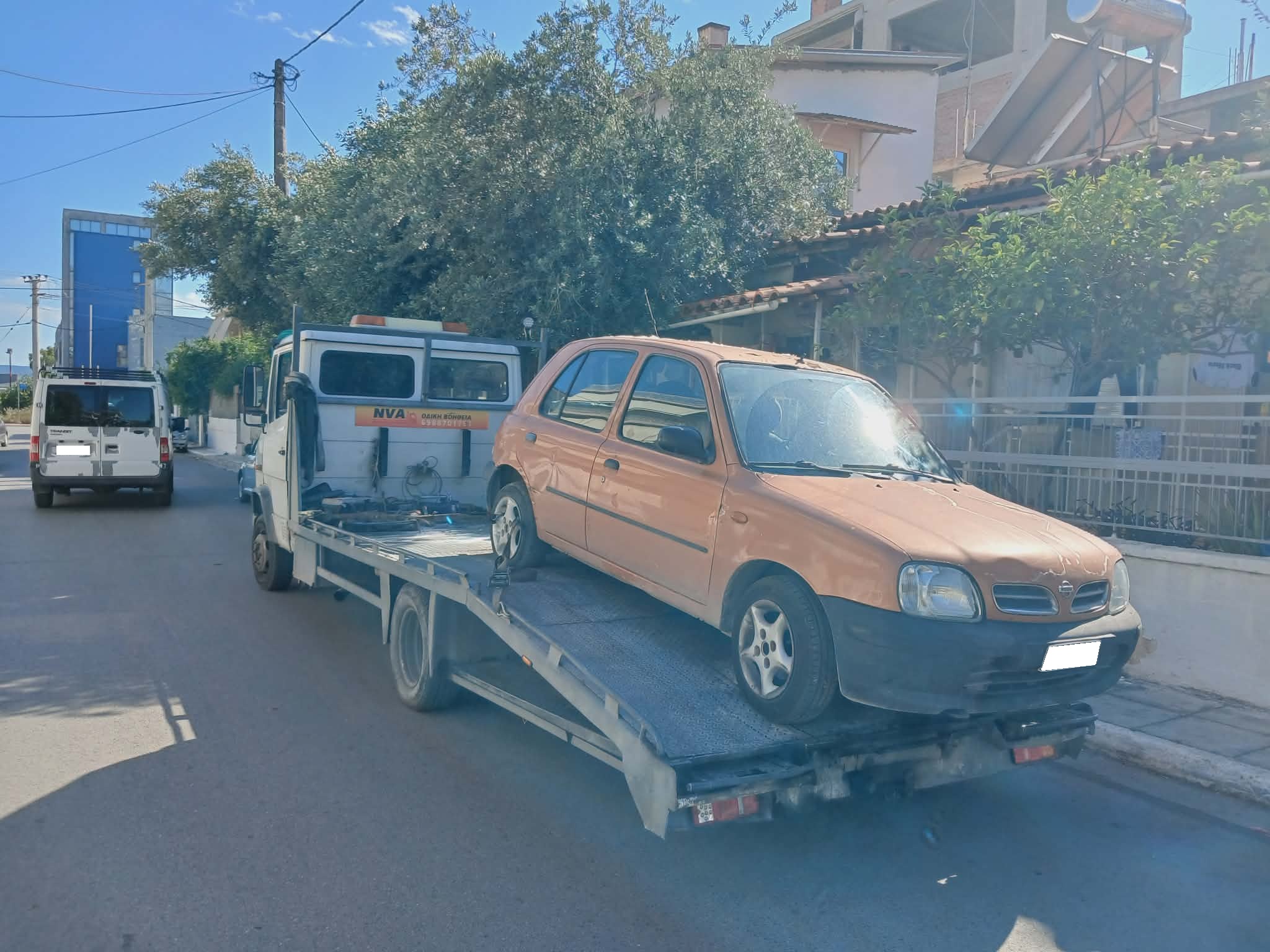 μεταφορά nissan στην ελευσίνα
