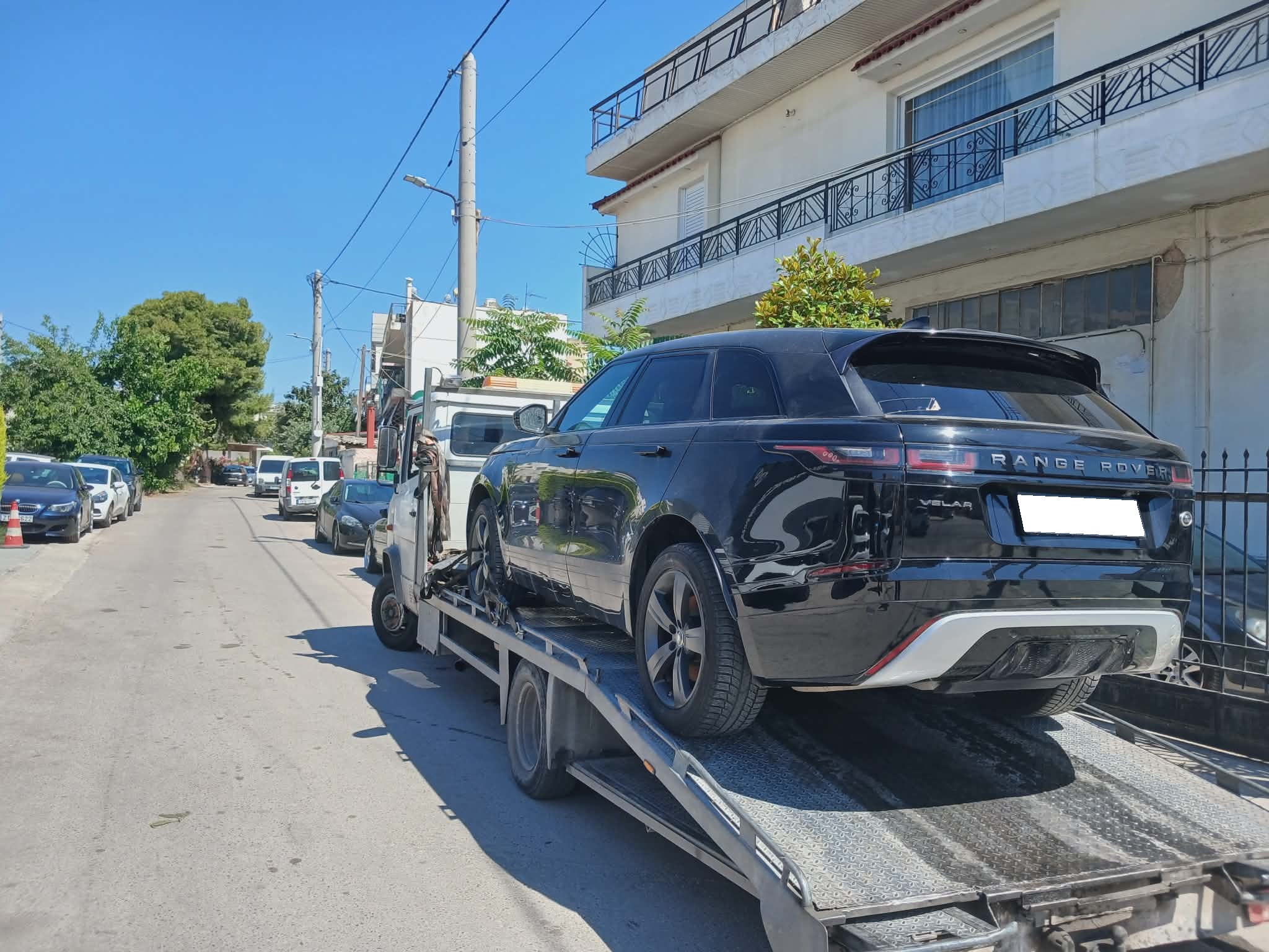 μεταφορά range rover αιγάλεω