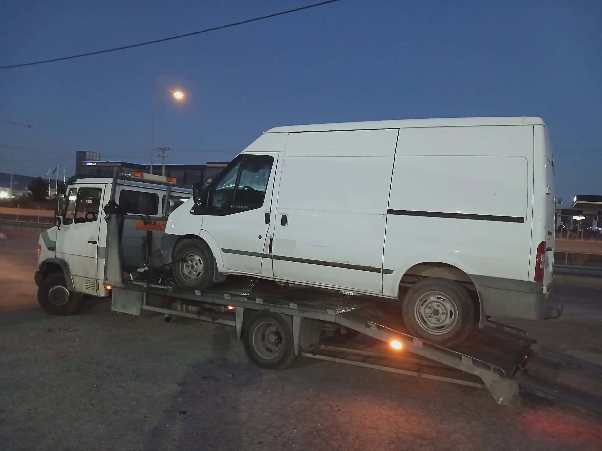 μεταφορά φορτηγού στο Περιστέρι