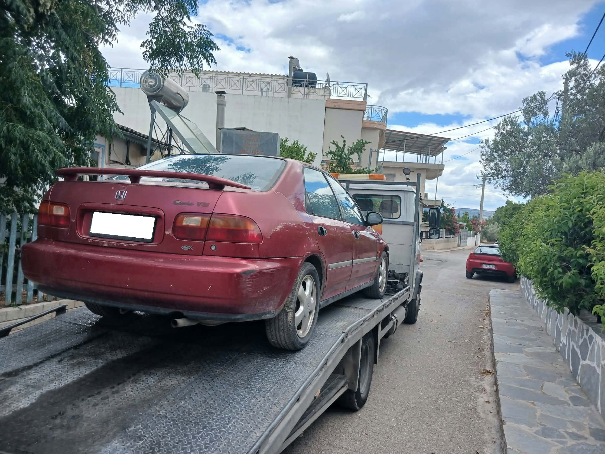 μεταφορα honda στο περιστέρι